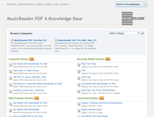 Tablet Screenshot of kb.musicreader.net
